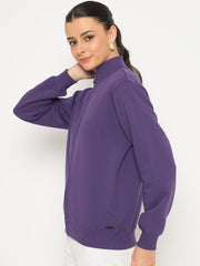Madame Ladies Western Sweat Shirt M4W22002 032 Purple