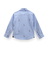U.S.POLO KIDS BOYS SHIRT F/S UKSHT1052