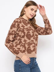 Madame Ladies Western Woolen Top M4W17201 064 Tan