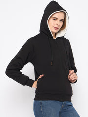 Madame Ladies Western Sweat Shirt M4W22004 002 Black