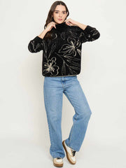 Madame Ladies Western Woolen Top M5W17170 002 Black