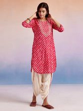 Jaipur Kurti Ladies Western Kurti 3Pcs Set 1B24Kswrr001 Fuchsia