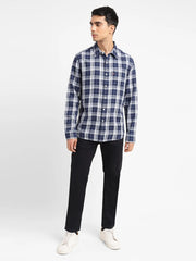 Men'S Checkered Slim Fit Shirt