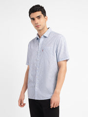 Men'S All Over Print Slim Fit Shirt