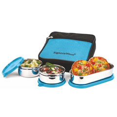 Health Bite Steel Lunch Box