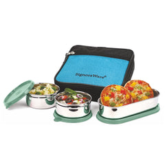 Health Bite Steel Lunch Box