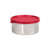 SignoraWare Store Well Stainless Steel Container | Airtight & Leakproof | Microwave Safe | Durable & Compact | Ideal for Carrying Meal, Snacks & Salads | Best for Office & Outdoors (800ml | EBlue)