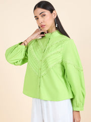 Gipsy Stylish Women Shirts Collection Green