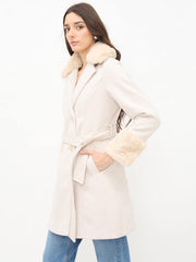 Madame Ladies Western Long Coat M5W20121 001 Beige