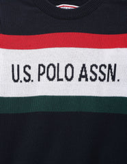 U.S.POLO KIDS BOYS PULLOVER UKSWE0084