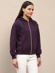Madame Ladies Western Sweat Shirt M4W22348 032 Purple