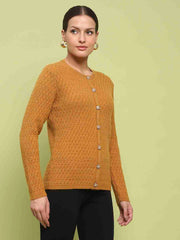 Madame Ladies Western Cardigan M4W70062 048 Mustard