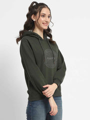 Madame Ladies Western Sweat Shirt M4W22470 29 Olive