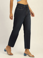 Madame Ladies Western Jeans M4Sc24114 386 Dark Blue