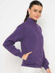 Madame Ladies Western Sweat Shirt M4W22002 032 Purple