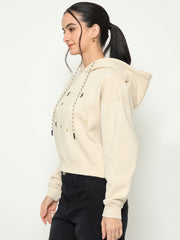 Madame Ladies Western Sweat Shirt M5W22021 041 Cream