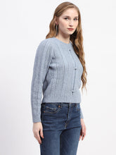 Madame Ladies Western Woolen Top M4W17228 003 Blue