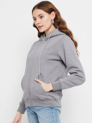 Madame Ladies Western Sweat Shirt M3W22415 095 Grey