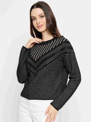 Madame Ladies Western Woolen Top M3W17278 002 Black