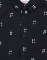 U.S.POLO KIDS BOYS SHIRT H/S UKSHT0383