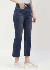 Madame Ladies Western Jeans M4Sc24210 386 Dark Blue