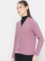 Madame Ladies Western Cardigan M5W70054 1522 Dusky Orchid