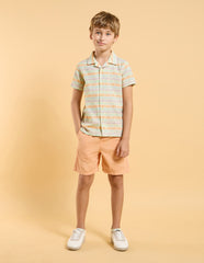U.S.POLO KIDS BOYS SHIRT H/S UKSHT1342