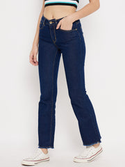 Madame Ladies Western Jeans M3S24277 386 Dark Blue