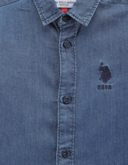U.S.POLO KIDS BOYS SHIRT F/S UKSHT0669