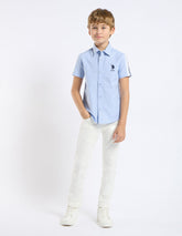 U.S.POLO KIDS BOYS SHIRT H/S UKSHT1381