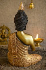 Luxury Golden Meditating Buddha Statue