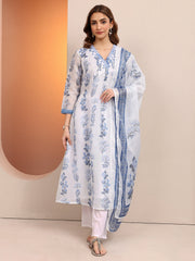 Libas printed silk blend straight kurta set for women, featuring a stylish 2-piece traditional Indian kurti ensemble.