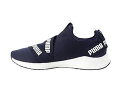 Puma unisex-adult NRGY Star Slip-On Peacoat-Puma White Running Shoe- 11 UK (19275502 )