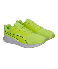 Puma Unisex-Adult Transport Lime Squeeze-Black Walking Shoe - 10 UK (37702810)