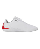 PUMA Unisex-Adult Ferrari Drift Cat Decima White-Rosso Corsa Sneaker - 6 UK (30719302)