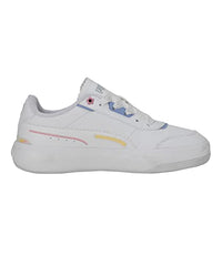 Puma Womens Tori Pixie White-Pale Lemon-Prism Pink-Lavendar Pop Sneaker - 7 UK (38761101)