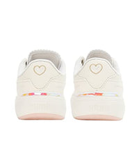Puma Womens Tori Pixie Pristine-Light Sand-Island Pink Sneaker - 4UK (38761103)