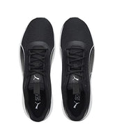 Puma Unisex-Adult Grandeur Black-White Running Shoe - 7 UK (37727401)