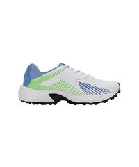 Puma Men's Cricket Power White-Elektro Green-Blue Glimmer Shoe-10 Kids UK (10735001)