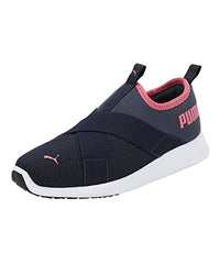 Puma Womens Cassey Revamp WNS Parisian Night-Sunset Pink-White Sneaker - 5UK (38870502)