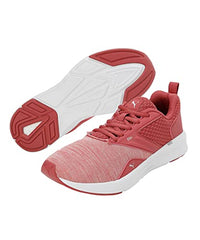 Puma Unisex-Adult NRGY Comet Heartfelt-Rose Dust-White-Silver Running Shoe - 3 UK (19055665)