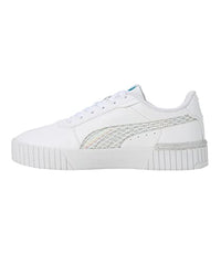 Puma Girls Carina 2.0 Mermaid Jr White-Hero Blue-Silver Sneaker - 6UK (38974201)