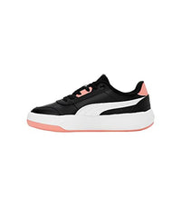 Puma Womens Tori Black-White-Hibiscus Flower-Silver Sneaker - 8UK (38302612)