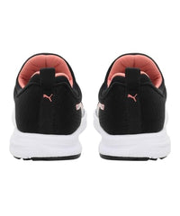 Puma Womens Swilla WN's Slip ON WN's Black-Carnation Pink-White Running Shoe - 4UK (37830601)