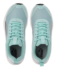 Puma Womens Supernal v3 WN's Eggshell Blue-Black-White-Silver Running Shoe - 5UK (37902601)