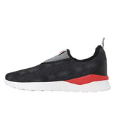Puma Unisex-Kid Barney Junior Black-High Risk Red-Castlerock Sneaker - 6UK (39187402)
