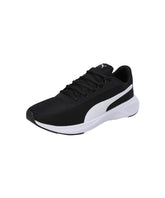 Puma Unisex-Adult Night Runner V2 Black-White Running Shoe - 8 UK (37925701)