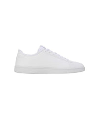 Puma Womens Smashic Wmn White-Spring Lavender-Matte Silver Sneaker - 8UK (39511101)