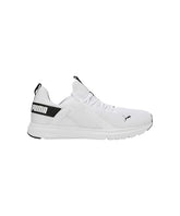 Puma Mens Enzo Stridance Black-White Running Shoe - 10 UK (31058705)