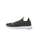 Puma Mens Softride Gush Myrtle-Ash Gray-Black Running Shoe - 7 UK (31059103)